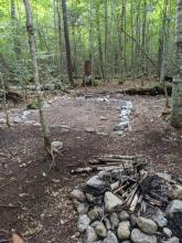Campsite at Slide Brook