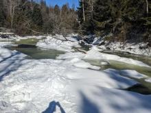 Trail to Allen - Opalescent River