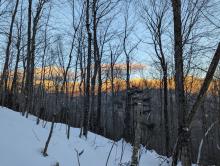 Sunrise on the great range