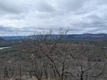 View from Potash Mountain