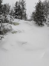 MacIntyre Falls looking up
