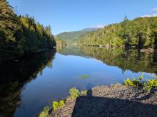 Henderson Lake from the Dam