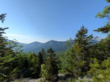 View south from W. A. White trail