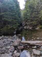 Johns brook at Slant Rock