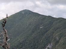 Marcy on the way up Haystack
