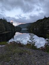 Henderson Lake from the Dam