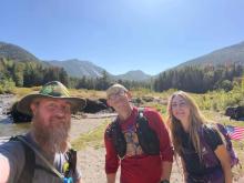 Us at Marcy Dam