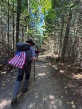 Me on the trail