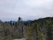 View on way up Porter